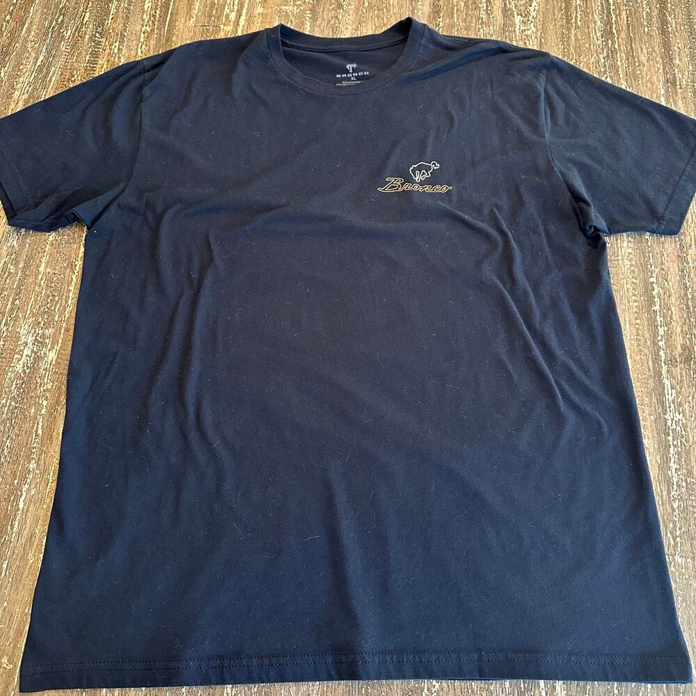 Ford Bronco Officially Licensed Short Sleeve T-Shirt Black Mens Size XL